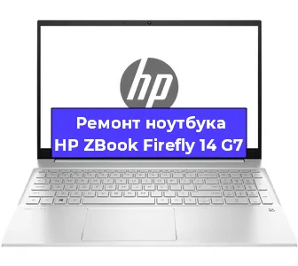 Чистка от пыли и замена термопасты на ноутбуке HP ZBook Firefly 14 G7 в Екатеринбурге